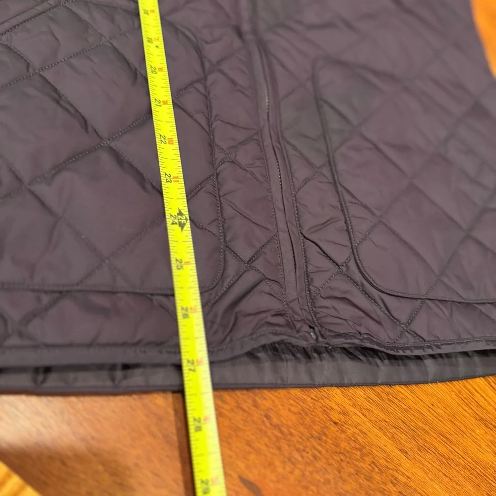 Banana Republic Eggplant Plum‎ Purple Quilted Vest Men’s Size Medium